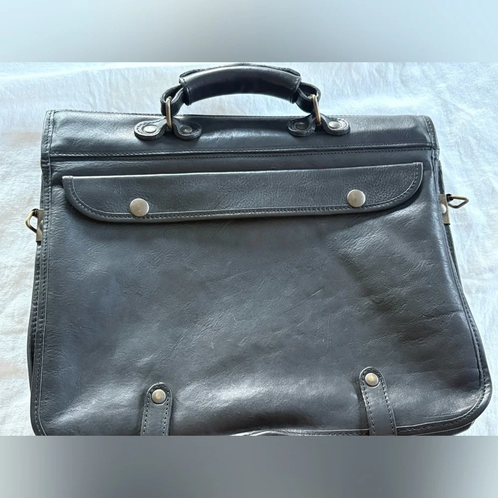 Briefcase/Laptop Case Leather Bag